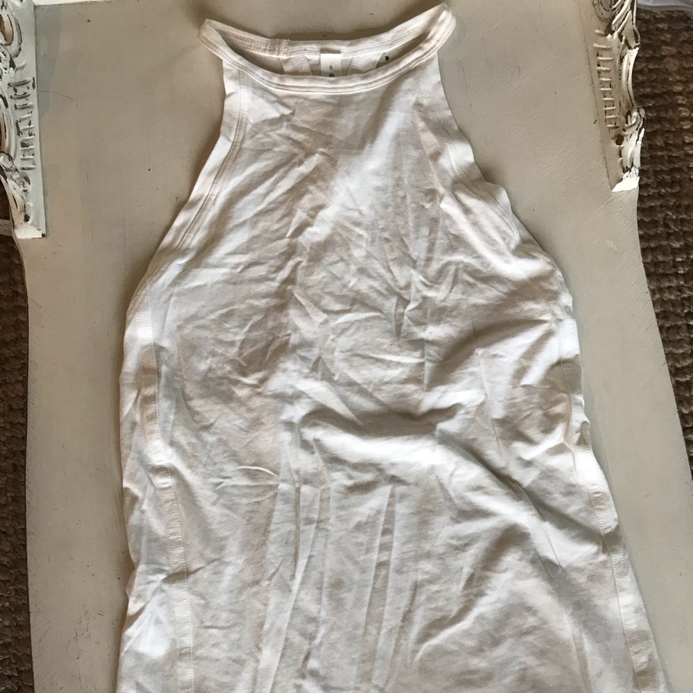 Lululemon White Tank Top